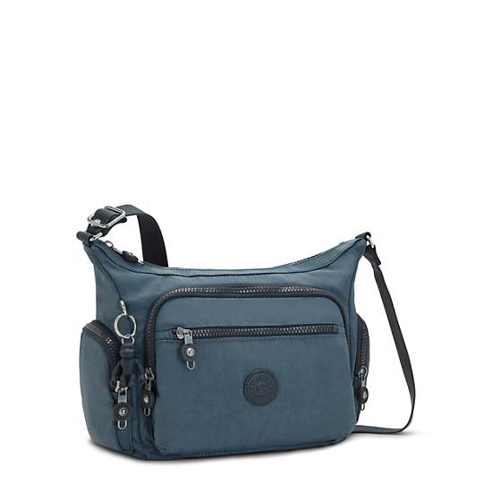 Kipling Gabbie Small Crossbody Táska Sötétkék Szürke | HU 1132PJ